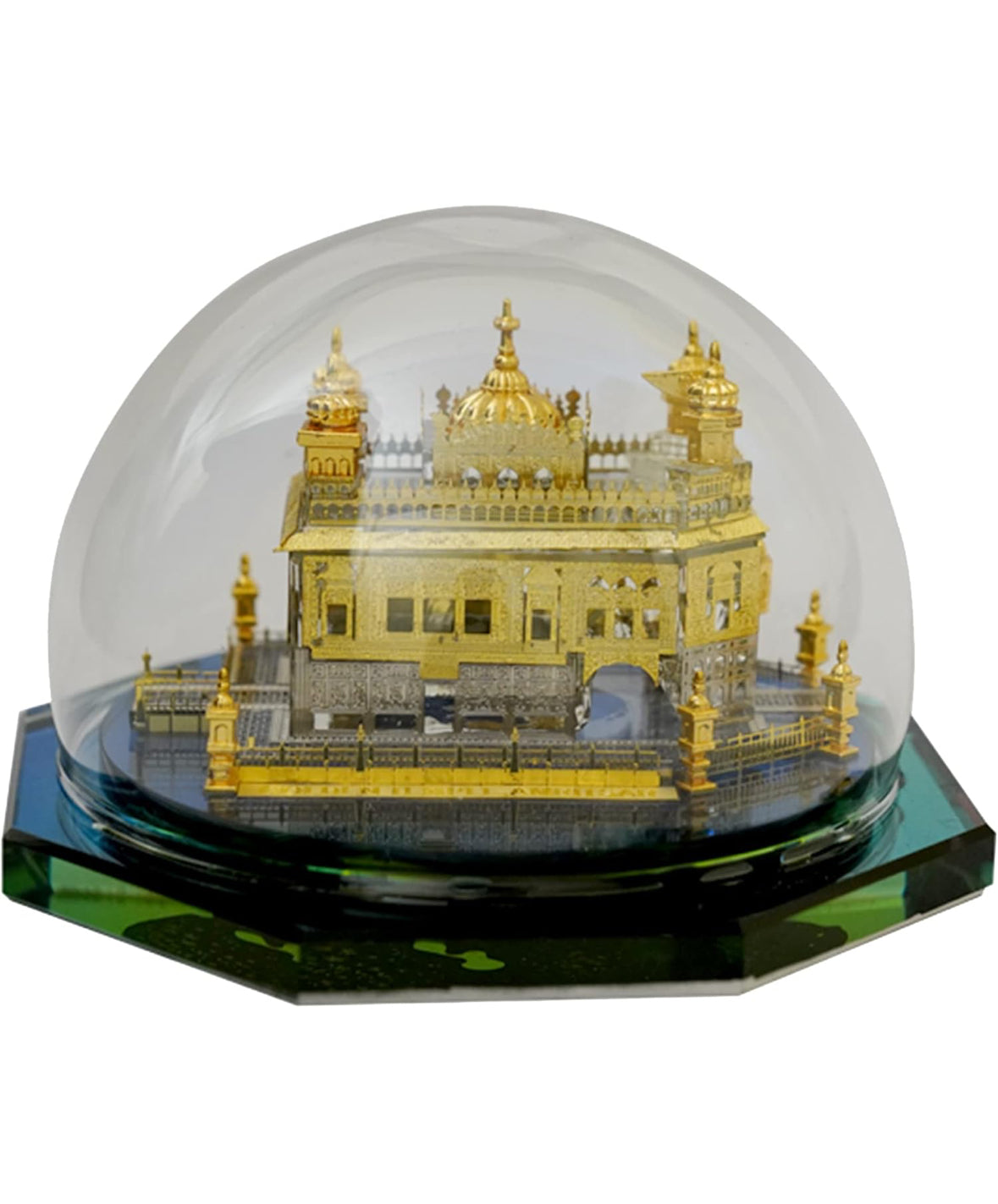 24K Gold Plated Golden Temple Dome Souvenir – Exquisite Miniature Model