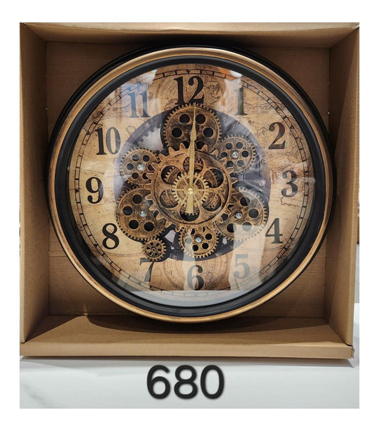 Mechanical Gears Decorative Wall Clock
